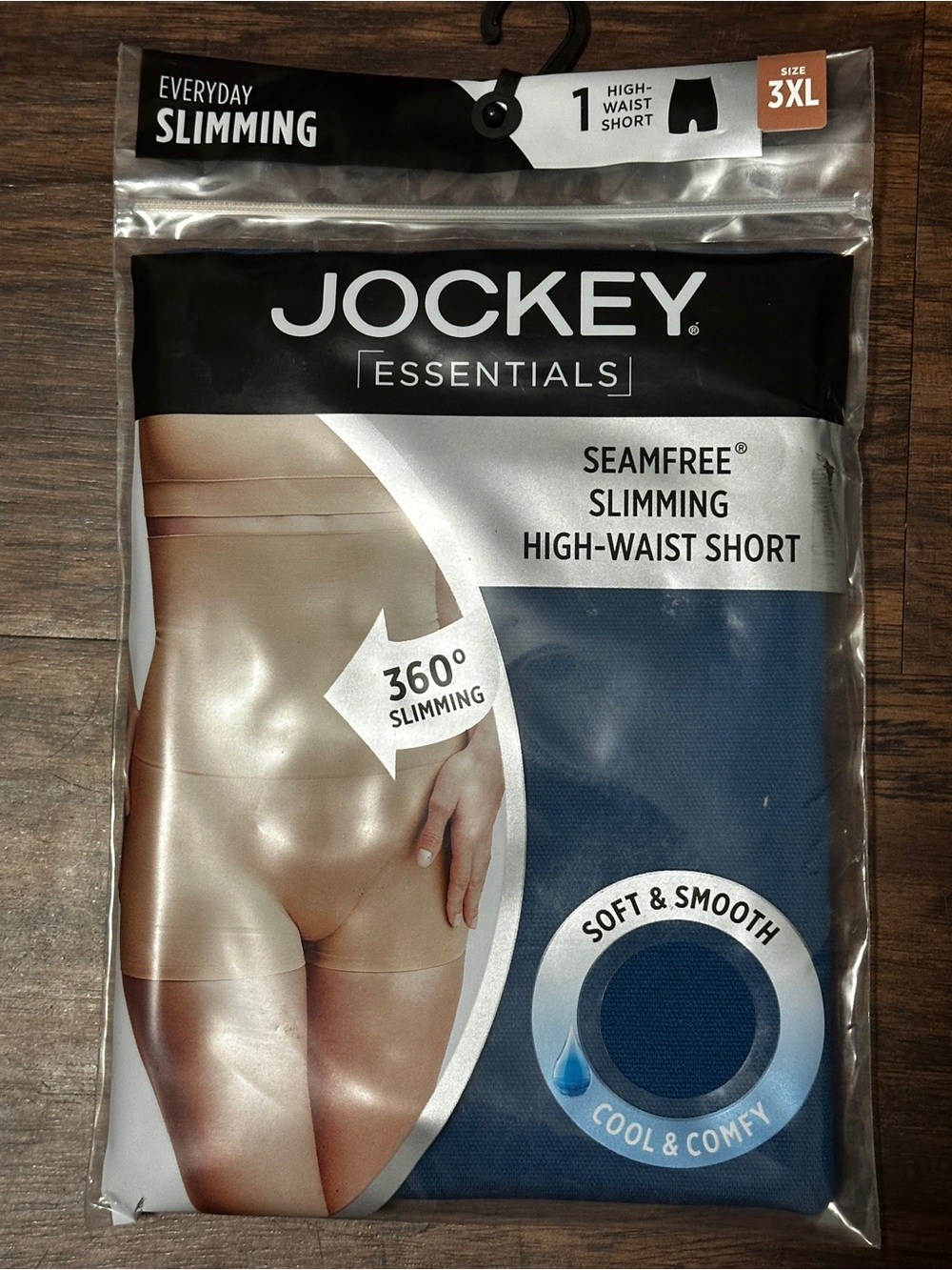 Jockey Seamfree Slimming High-Waist Short - Navy Blue